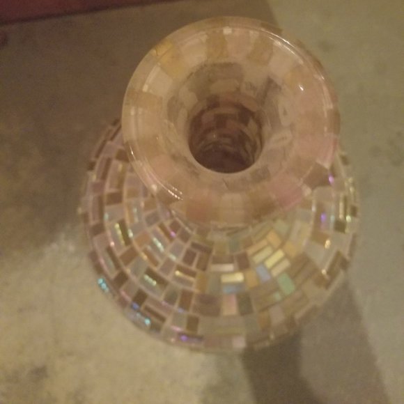 Home Sense tall bottle-neck wide body glass vase - Picture 2 of 2